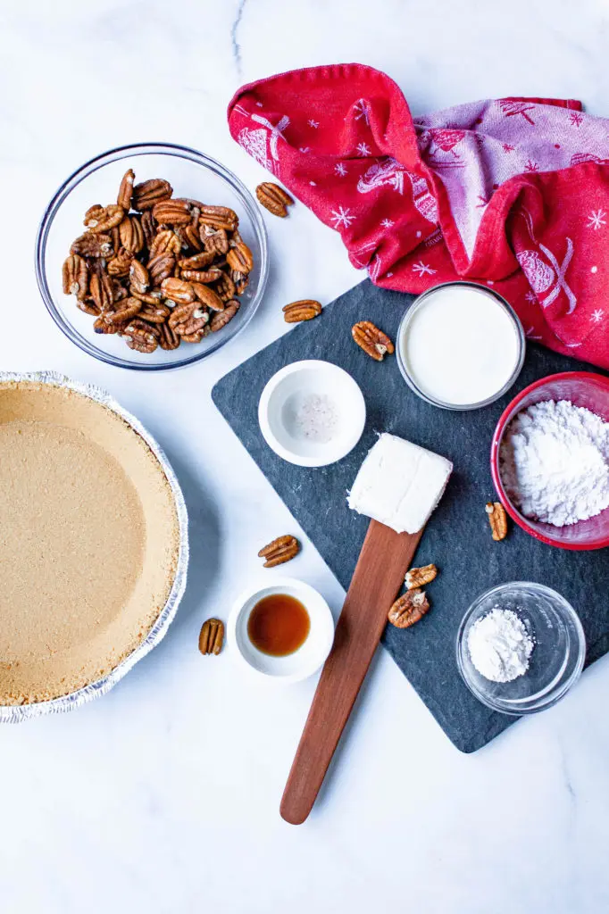 pecan butter pie ingredients before combining | comfort food | hearth health happiness