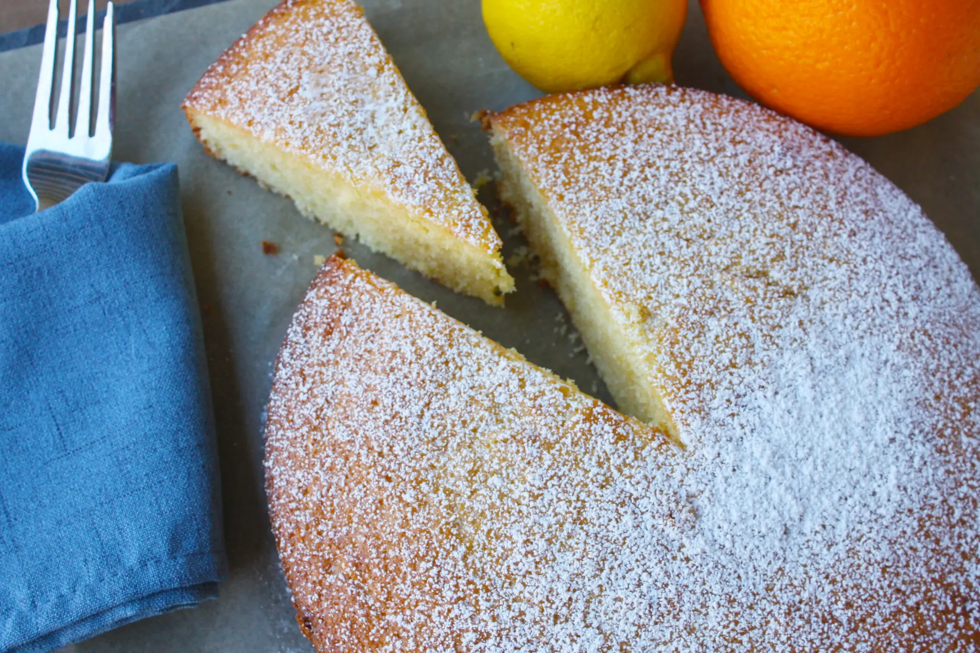 citrus olive oil cake | hearth health happiness