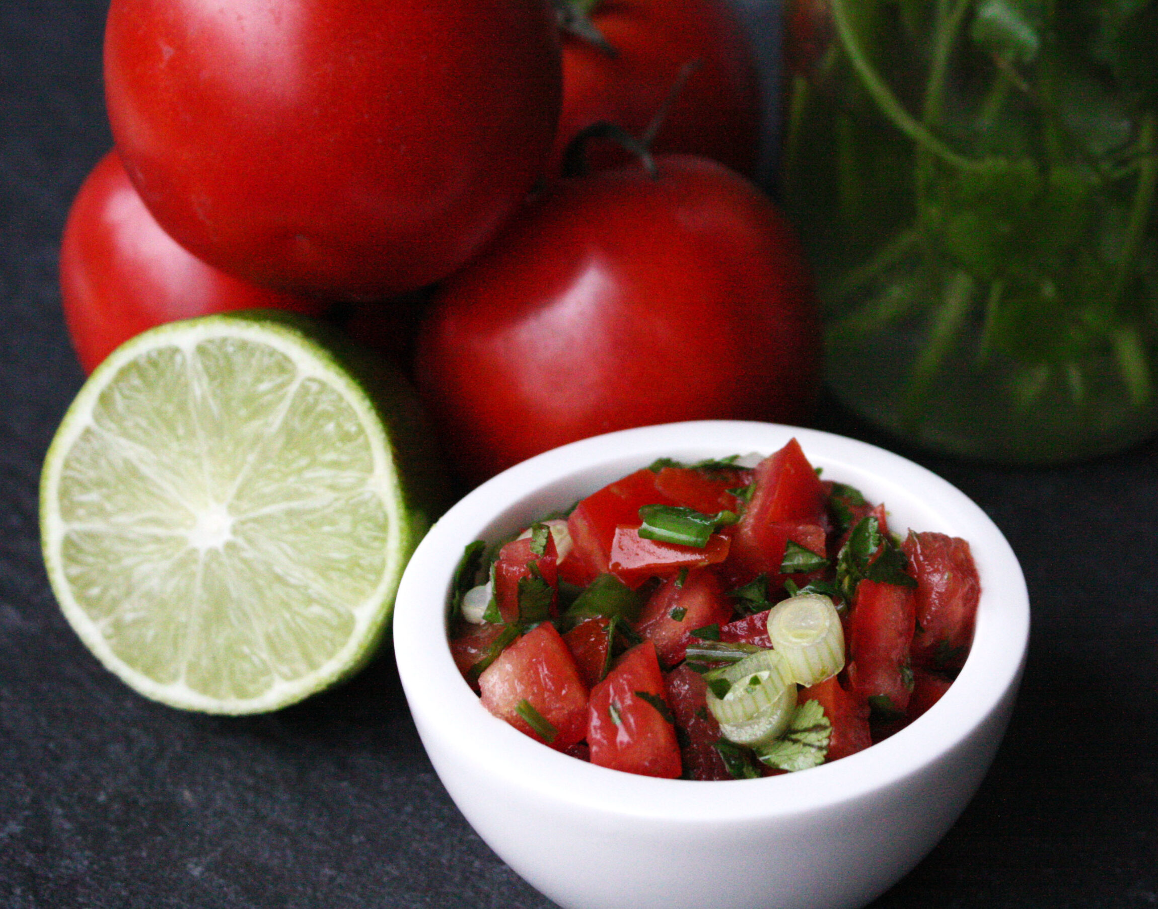 pico de gallo in bowl | hearth health happiness