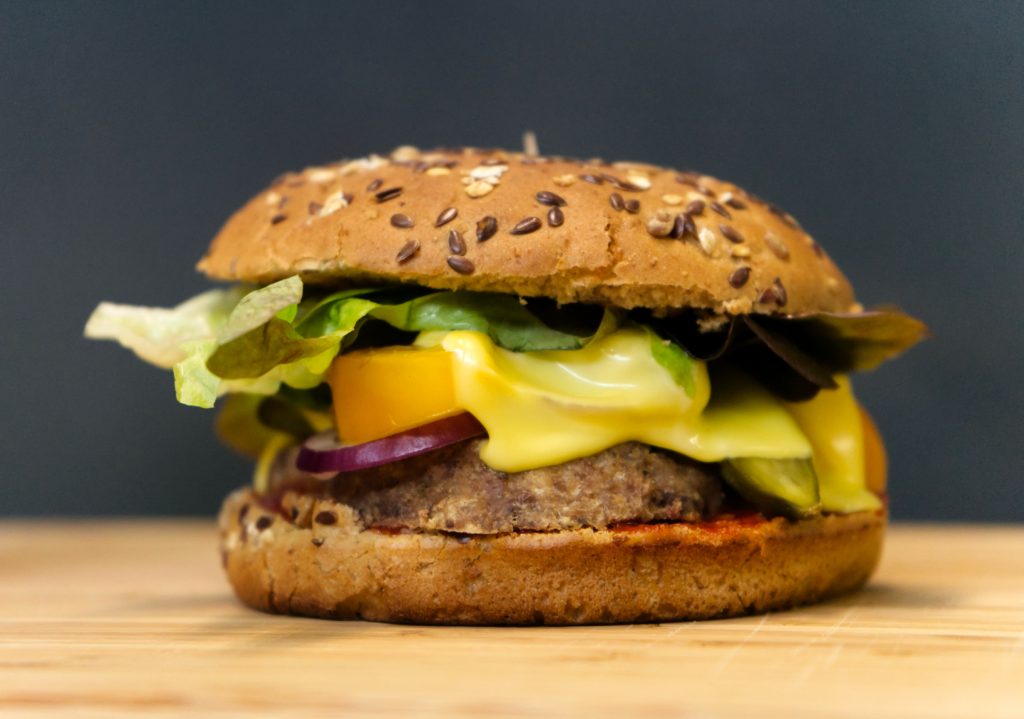 meatless burger | hearth health happiness