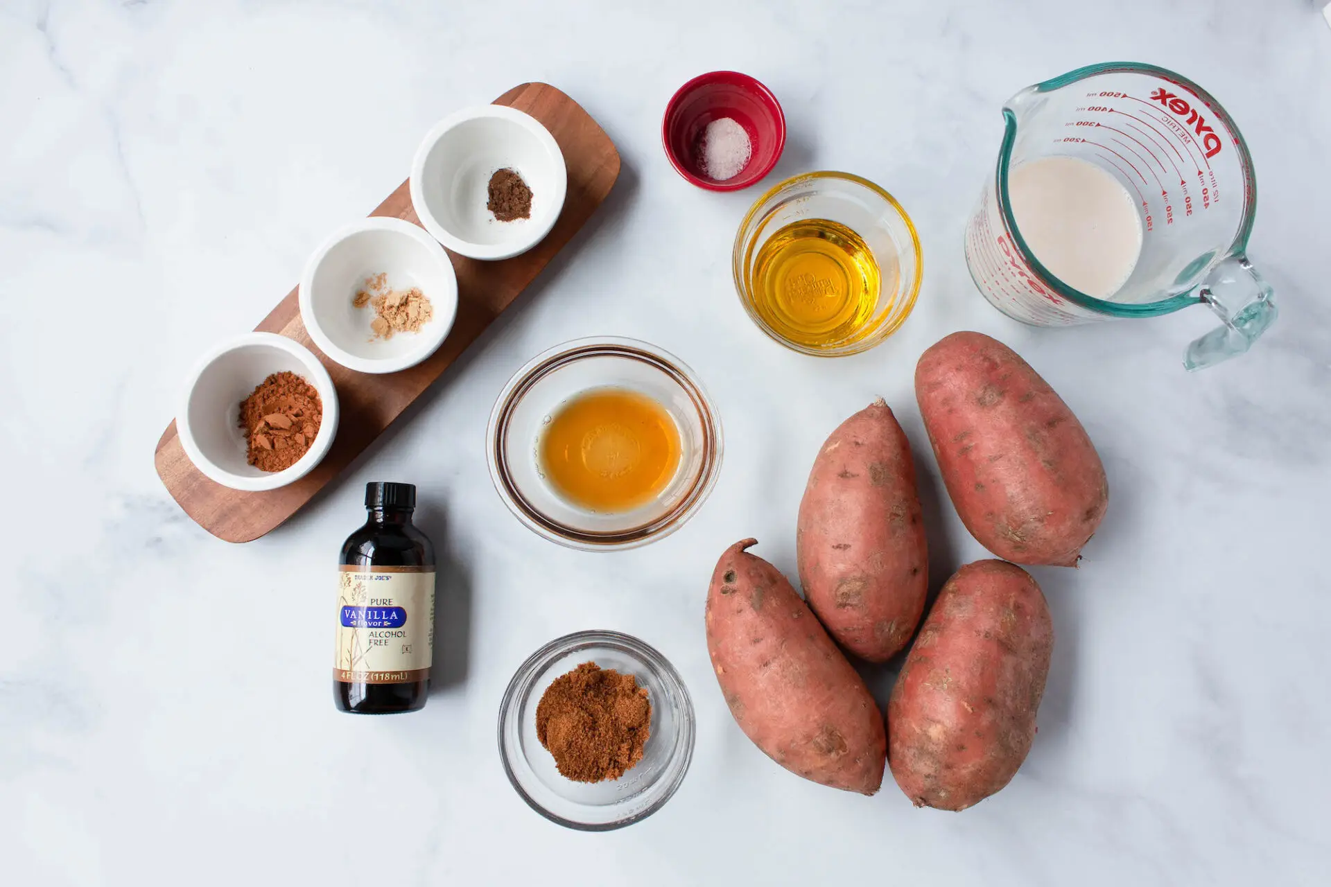 vegan sweet potato casserole ingredients | comfort food | hearth health happiness