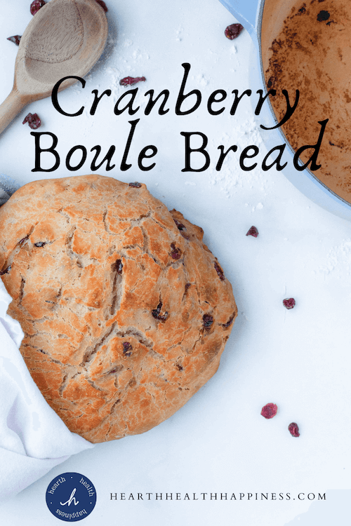 Cranberry Boule Bread Pin