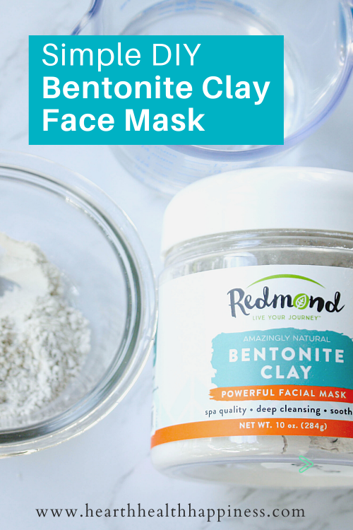 Simple DIY Bentonite Clay Face Mask
